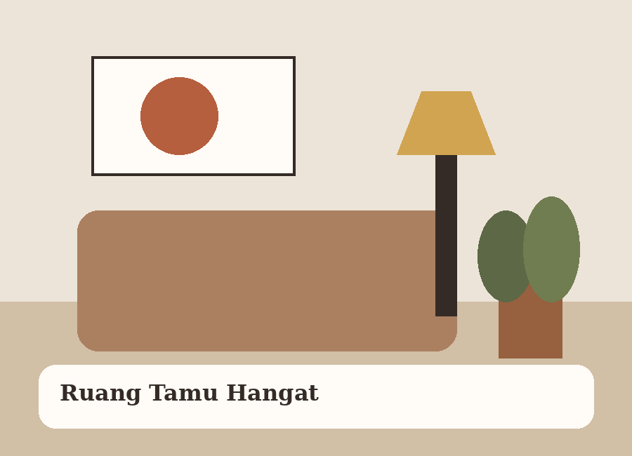 Inspirasi ruang tamu